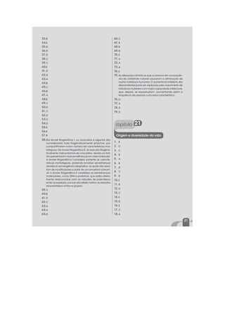 Gabarito Caderno de Exercícios 2
