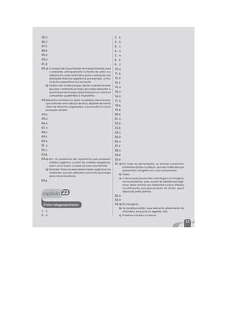 Gabarito Caderno de Exercícios 2