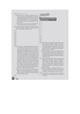 Gabarito Caderno de Exercícios 2