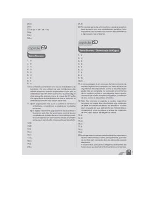 Gabarito Caderno de Exercícios 2