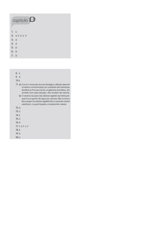 Gabarito caderno de exercícios 2º b (cap. 7 e 8)