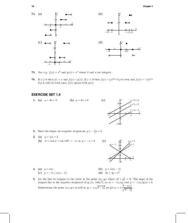 Gabarito Completo Anton Calculo 8ed Caps 01 08