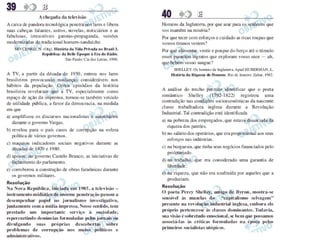 GABARITO HISTÓRIA ENEM 2010