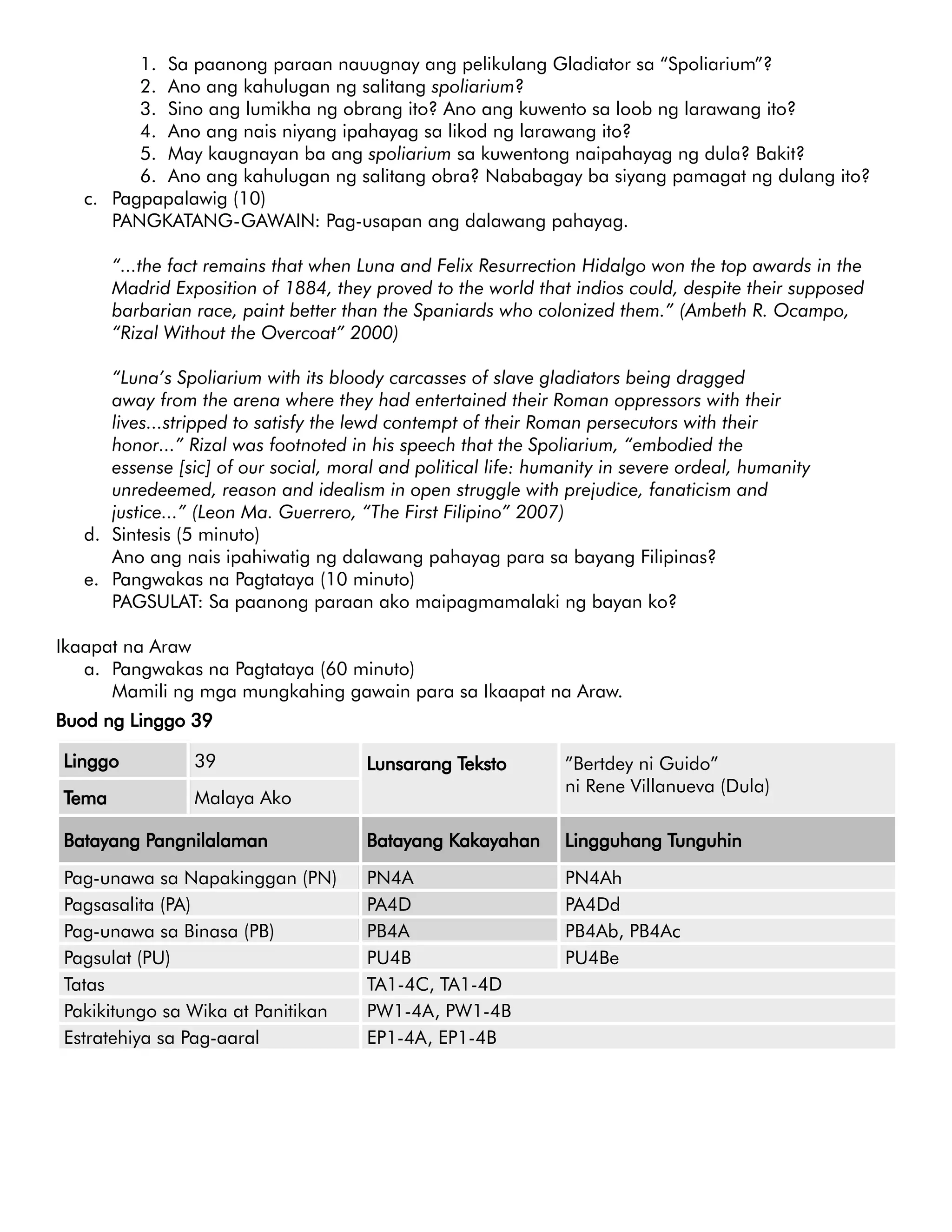 Gabay sa-guro baitang-7-ikaapat-na-markahan | PDF