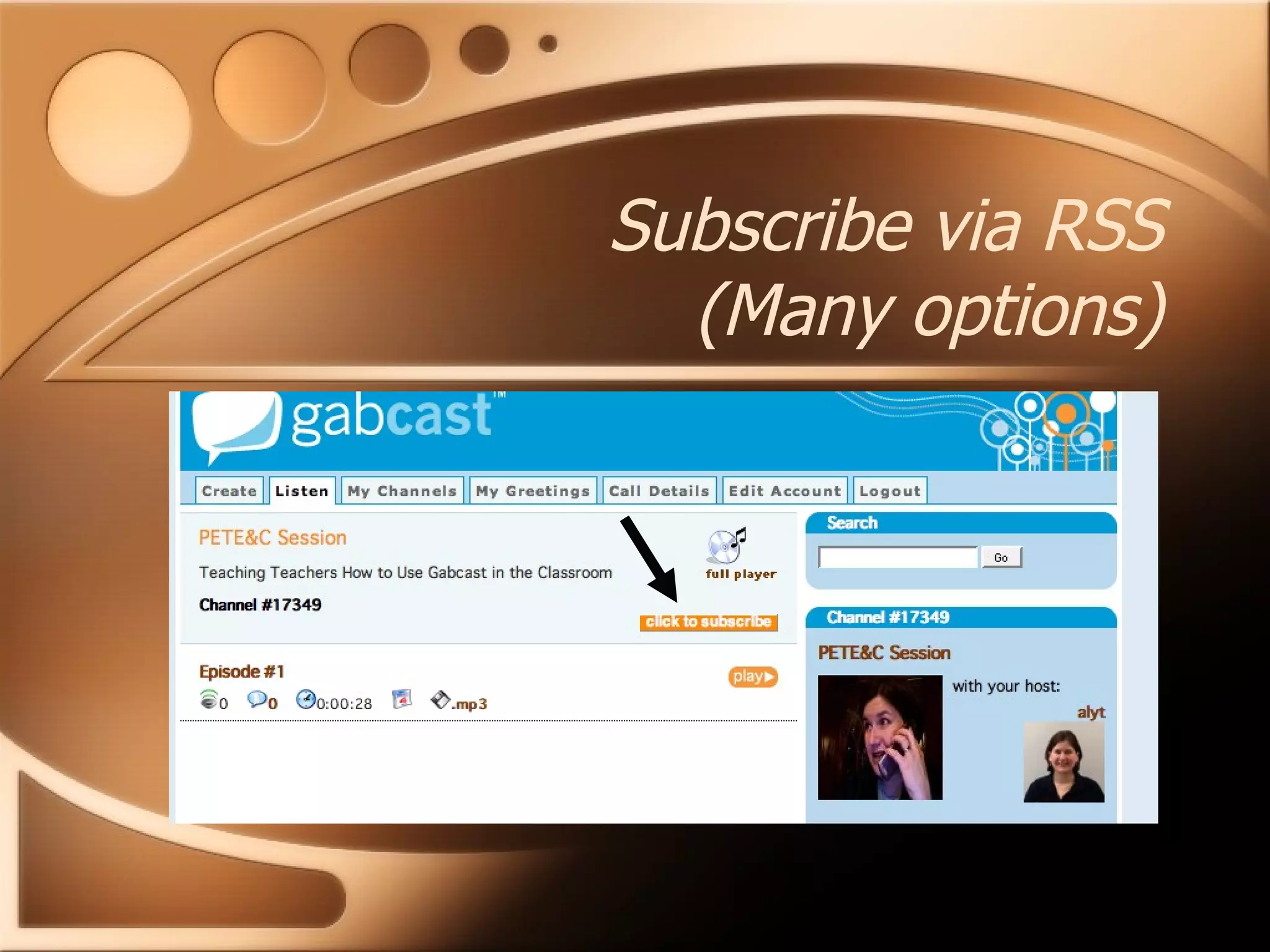 Subscribe via RSS (Many options)