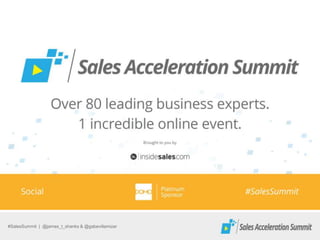 #SalesSummit | @james_t_shanks & @gabevillamizar
 