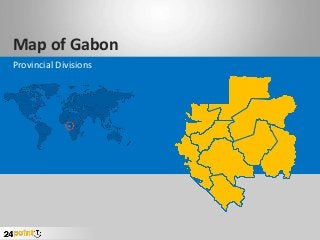 Map of Gabon
Provincial Divisions
 