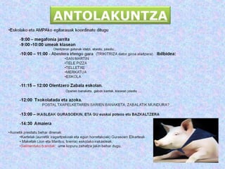 ANTOLAKUNTZA
 
