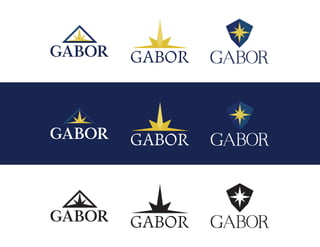 Gabor logo sketches