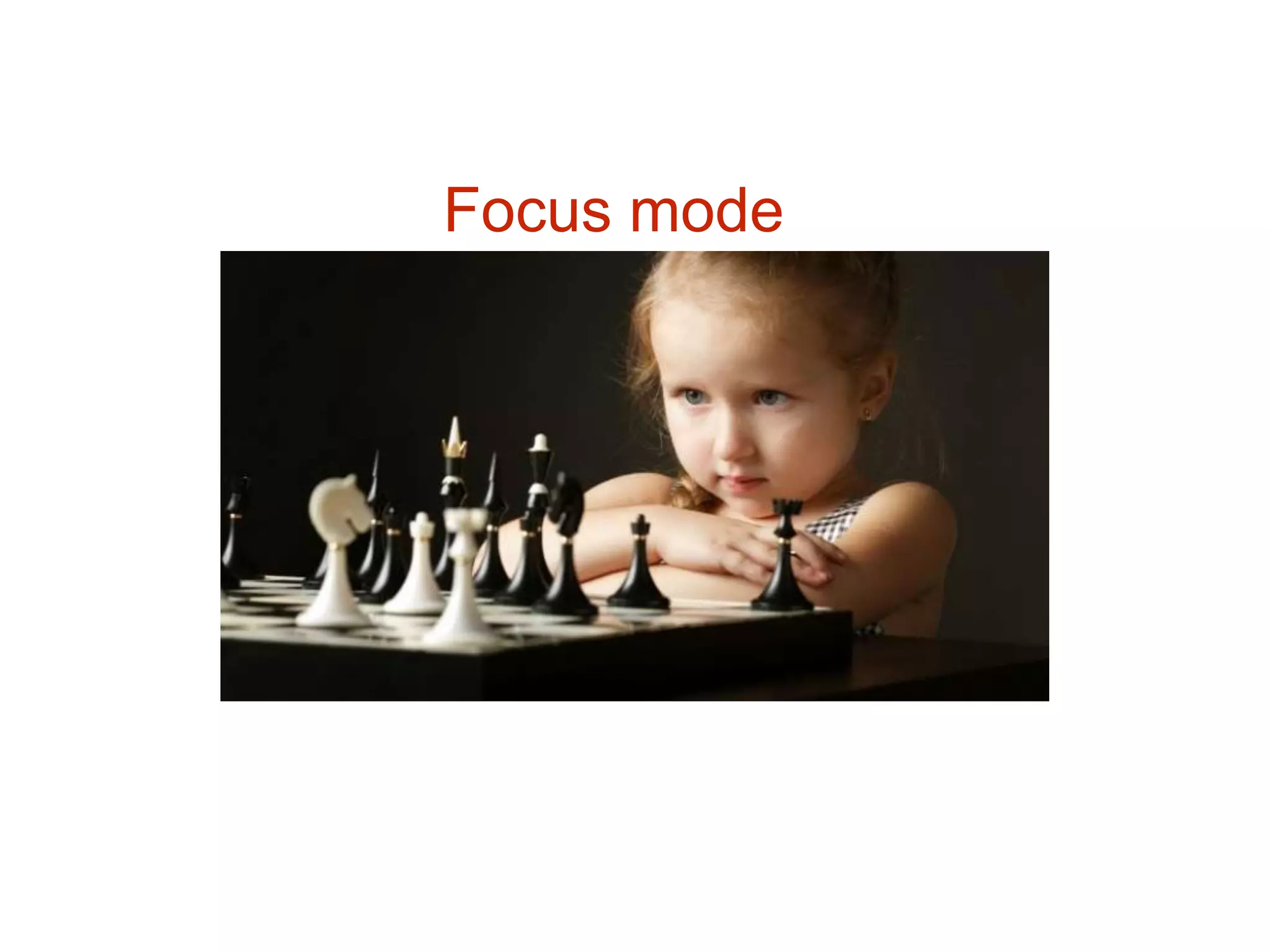 Focus mode
 
