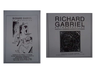 Sri Lankan Painter Richard Gabriel