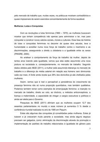 A Trajetória do poder da mulher: do lar ao mercado de trabalho 