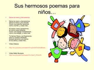 Gabriela Mistral Biografia