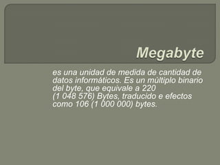 mega byte | PPTX