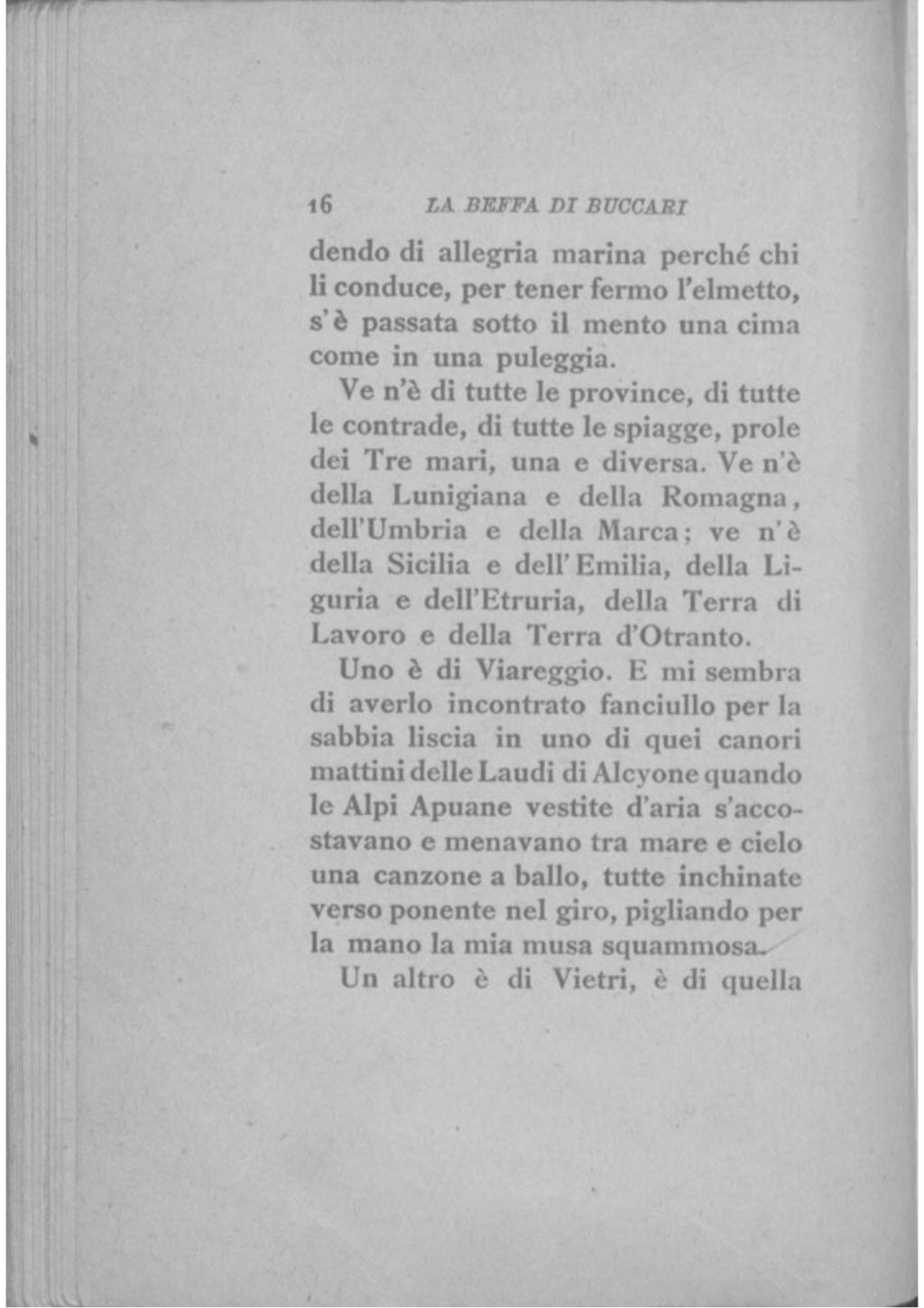 Gabriele D'Annunzio La beffa di Buccari (1918)