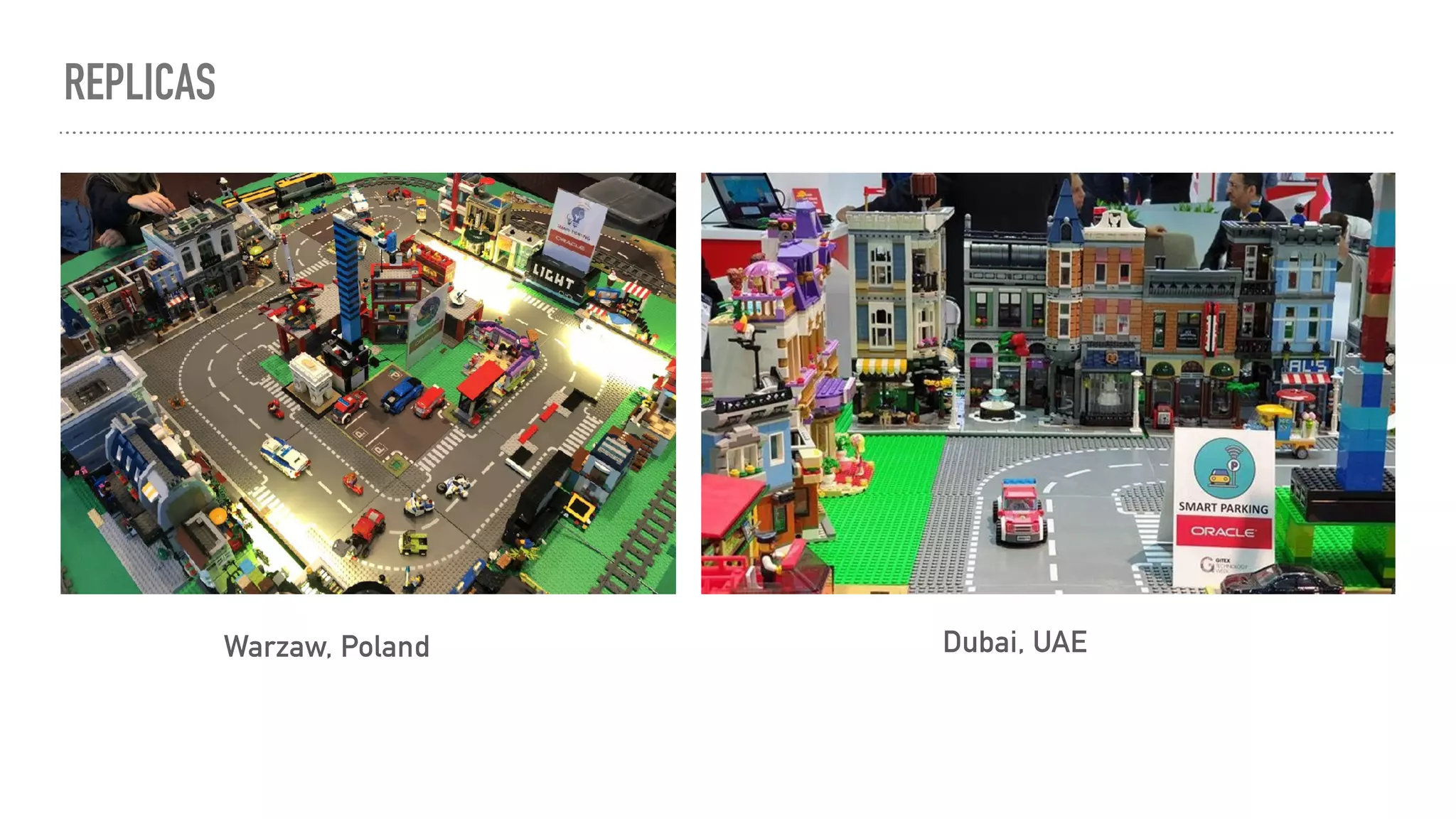 REPLICAS
Warzaw, Poland Dubai, UAE
 