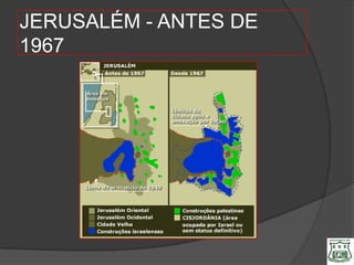 JERUSALÉM - ANTES DE
1967
 
