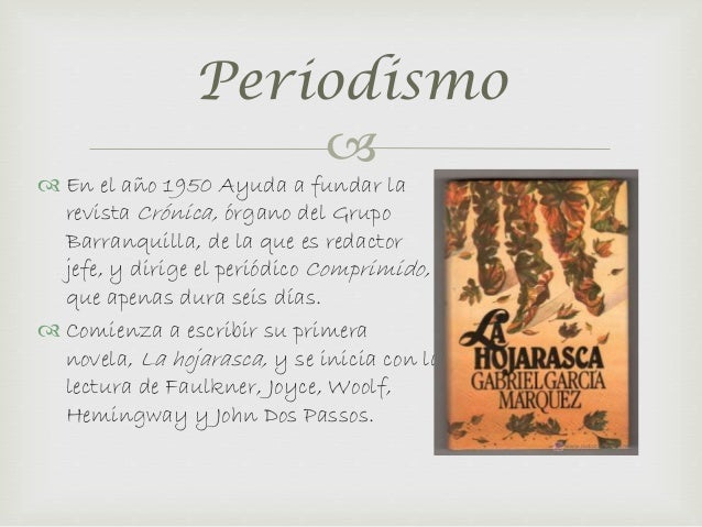 Gabriel García Márquez biografía