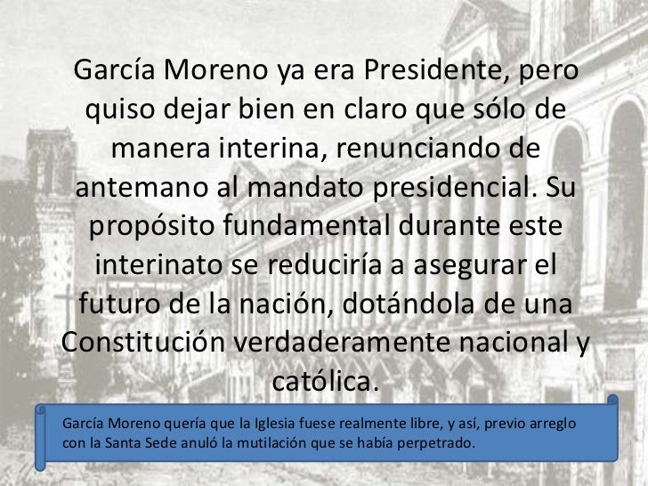 Gabriel garcia moreno