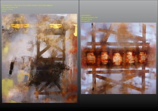 1
ENTIDADES I I - FINALISTA CONCURSO CERRO VERDE 2009 (díptico)
Óleo y pan de cobre /tela
150 cm x 130 cm
Precio:
ENTIDADES I
Óleo y pan de bronce /tela
150 cm x 150 cm
No disponible
 