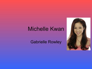 Michelle Kwan Gabrielle Rowley 
