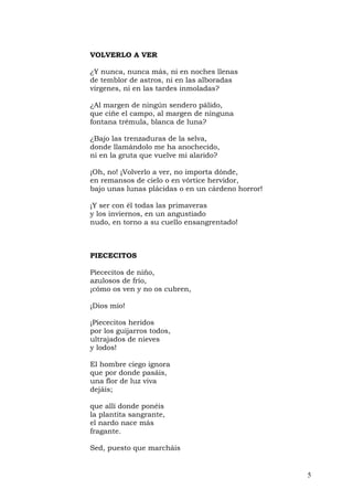 Gabriel Mistral Antolologia Poetica