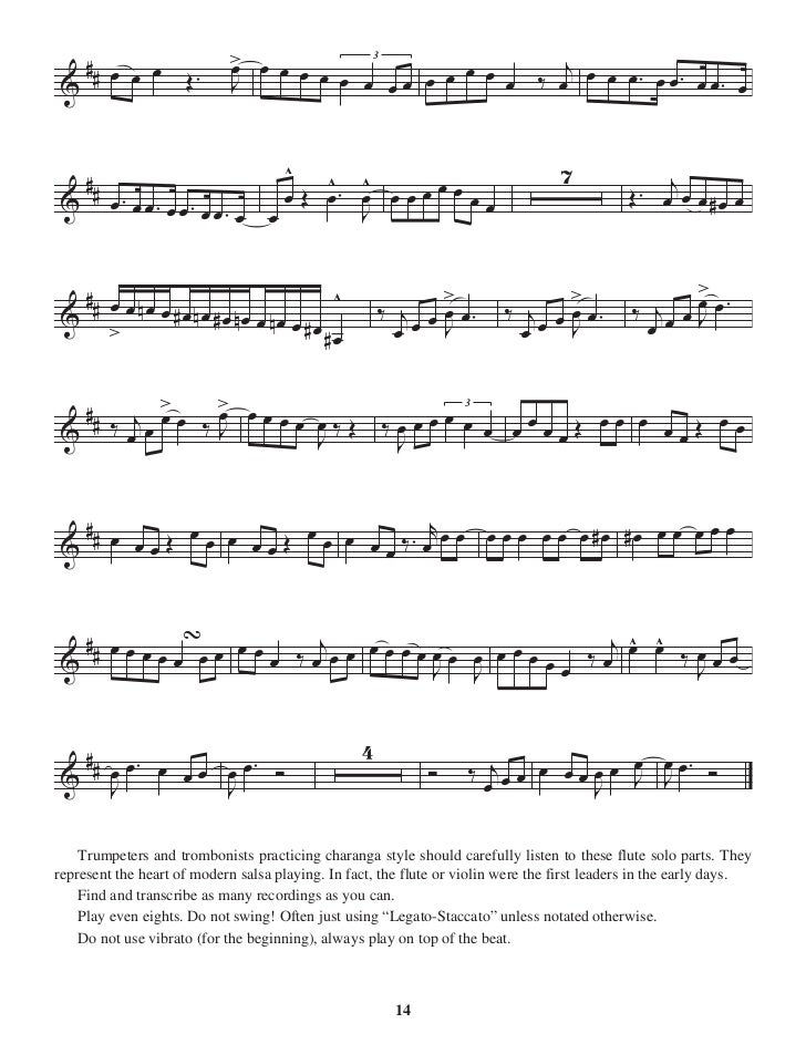gabriel rosati salsa latin trumpet book el mariachi loco violin sheet music