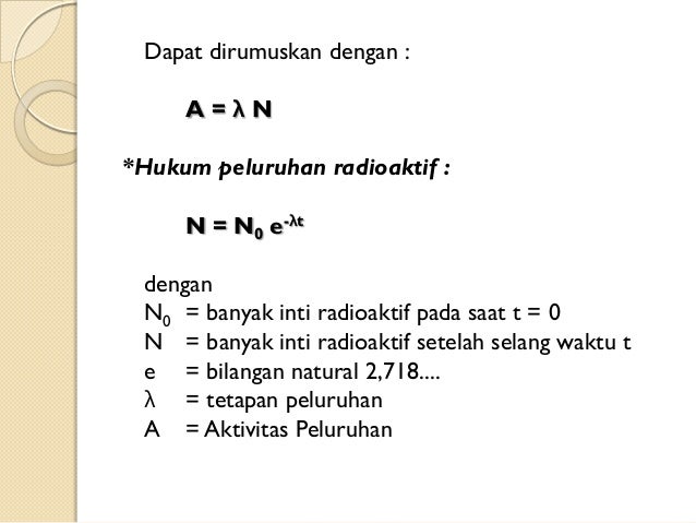Contoh Soal Fisika Reaksi Inti