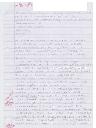 Age - B grade student essay