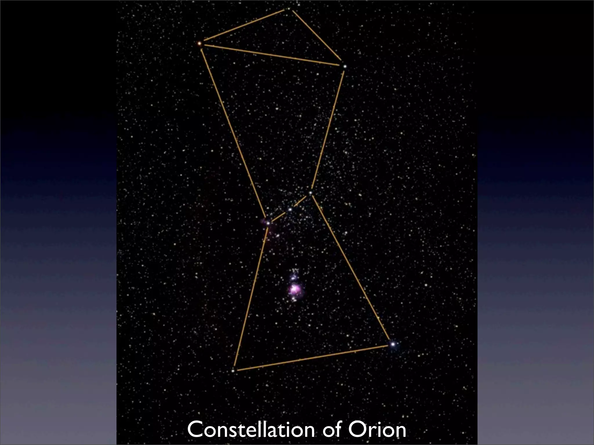 Constellation of Orion
 