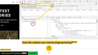 Does the website use content fingerprinting?8,9,10
16
@Gaca-Tworek
 