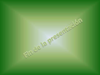 Fin de la presentación