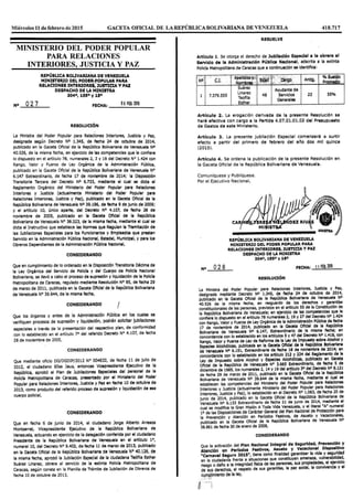 Gaceta Oficial No. 40.600