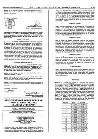 Gaceta Oficial No. 40.600