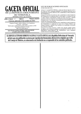 Gaceta No. 40.519