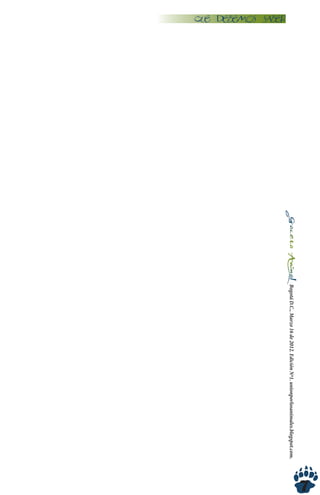 7
Bogotá D.C., Marzo 16 de 2012. Edición Nª1. unionporlosanimales.blogspot.com.
 