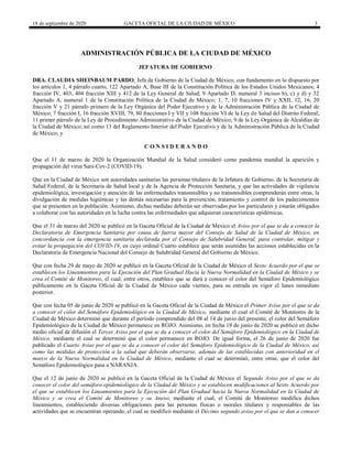 Gaceta CDMX 18 09 2020 bis