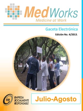Gaceta Electrónica
Edición No. 4/2013.
 