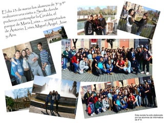 Esta revista ha sido elaborada
por los alumnos de Informática
de 4º A
 