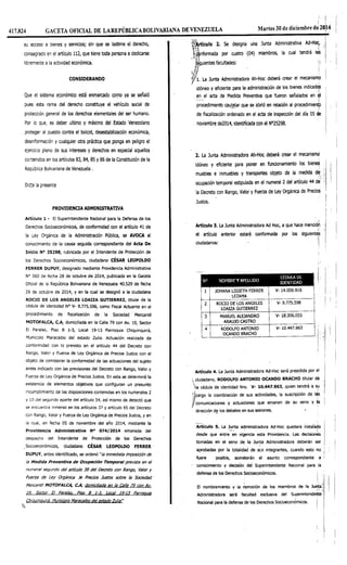 Gaceta No. 40.571