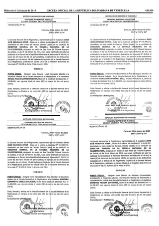 Gaceta no. 40.659