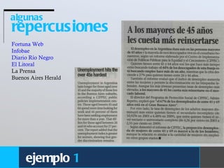 ejemplo   1 repercusiones Fortuna Web Infobae Diario Río Negro El Litoral La Prensa  Buenos Aires Herald algunas 