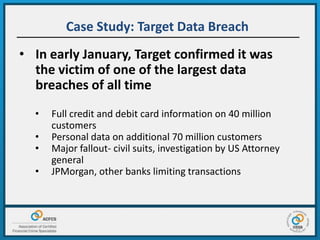 Target Hack Case Study Gac, money flow, ds, ar, 2 26-14 | PPTX