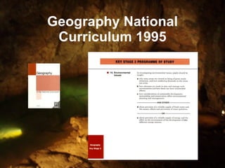 Geography National Curriculum 1995 