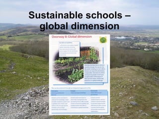 Sustainable schools – global dimension 