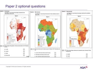 Paper 2 optional questions
Copyright © AQA and its licensors. All rights reserved.
 