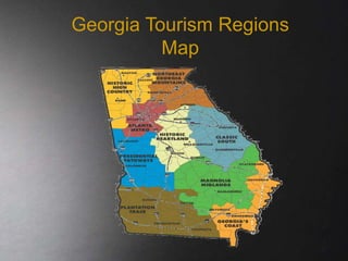 Georgia Tourism Regions
Map
 