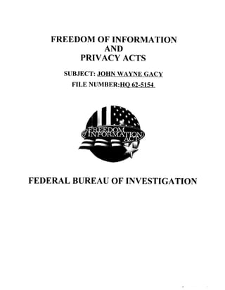 John Wayne Gacy FBI Files