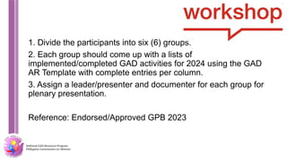 Gad Programme GAD-Plan-and-Budget execution for education.pptx
