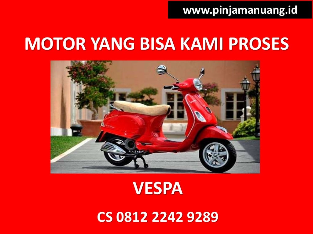 0812 2242 9289 Gadai bpkb motor tanpa survey di cidadap